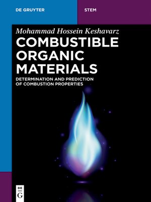 cover image of Combustible Organic Materials